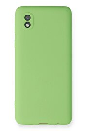 CepteToptan Samsung Galaxy A01 Core Kılıf First Silikon - Yeşil - DROPX9078-5863