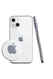 CepteToptan iPhone 13 Kılıf Lüx Şeffaf Silikon - DROPX5961-4699