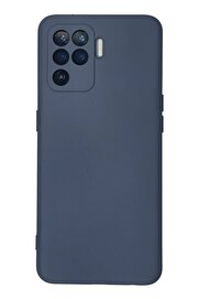 CepteToptan Oppo Reno 5 Lite Kılıf Nano içi Kadife Silikon - Gri - DROPX5806-3048