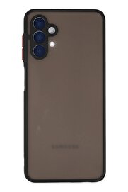 CepteToptan Samsung Galaxy A04S Kılıf Montreal Silikon Kapak - Siyah - DROPX2795-5289