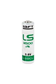 evimdeyokyok Saft LS 14500 3.6V AA Size Lithium Pil Li-SOCI2