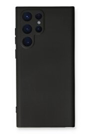CepteToptan Samsung Galaxy S24 Ultra Kılıf Nano içi Kadife Silikon - Siyah - DROPX8866-6603