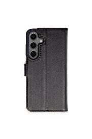 CepteToptan Samsung Galaxy S24 Plus Kılıf Trend S Plus Kapaklı Kılıf - Siyah - DROPX3525-3326