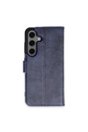 CepteToptan Samsung Galaxy S24 Plus Kılıf Trend S Plus Kapaklı Kılıf - Lacivert - DROPX3839-7279