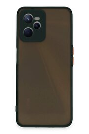 CepteToptan Realme C35 Kılıf Montreal Silikon Kapak - Yeşil - DROPX5052-9412