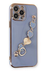 CepteToptan iPhone 13 Pro Kılıf Esila Silikon - Gri - DROPX9180-4911