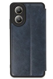 CepteToptan Oppo A38 Kılıf Flip Cover - Lacivert - DROPX5095-6053