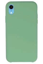 CepteToptan iPhone XR Kılıf Lansman Legant Silikon - Yeşil - DROPX4855-7589