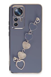 CepteToptan Xiaomi Mi 12T Pro Kılıf Esila Silikon - Gri - DROPX2313-6767