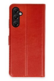 CepteToptan Samsung Galaxy A05S Kılıf Trend S Plus Kapaklı Kılıf - Kırmızı - DROPX7862-8719