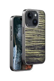 CepteToptan iPhone 15 Wave Kapak - Koyu Kahve - DROPX4685-1141