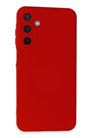CepteToptan Samsung Galaxy A05S Kılıf Nano içi Kadife Silikon - Kırmızı - DROPX7189-5745