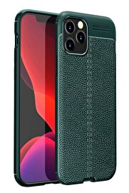 CepteToptan iPhone 12 Pro Max Kılıf Auto Focus Kapak - Yeşil - DROPX9358-4342