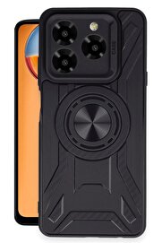 CepteToptan General Mobile Era 30 Kılıf Lincoln Silikon - Siyah - DROPX1777-5258