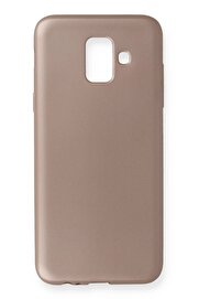 CepteToptan Samsung Galaxy A6 2018 Kılıf First Silikon - Rose Gold - DROPX2809-4729