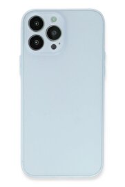CepteToptan iPhone 13 Pro Kılıf Silikon - Turkuaz - DROPX3383-6688