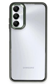 CepteToptan Samsung Galaxy A05S Kılıf Power Silikon - Koyu Yeşil - DROPX7464-4256