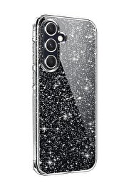 CepteToptan Samsung Galaxy A14 4G Kılıf Glow Kapak - Şeffaf - DROPX6513-8961