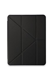 CepteToptan iPad Pro 11 (2024) Kılıf Color Karbon Tablet Kılıfı - Siyah - DROPX8222-4750