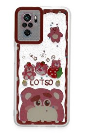 CepteToptan Xiaomi Redmi Note 10 Pro Kılıf Sweet Desenli Silikon Kapak - Pembe - DROPX3467-1573