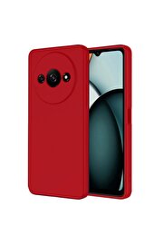 CepteToptan Realme C61 Kılıf First Silikon - Kırmızı - DROPX1127-2593
