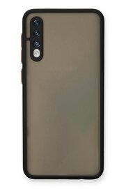 CepteToptan Samsung Galaxy A30S Kılıf Montreal Silikon Kapak - Siyah - DROPX1140-7652