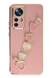 CepteToptan Xiaomi Mi 12T Pro Kılıf Esila Silikon - Pudra - DROPX1584-9163