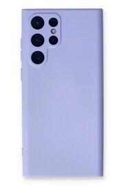 CepteToptan Samsung Galaxy S24 Ultra Kılıf Nano içi Kadife Silikon - Lila - DROPX2581-2997