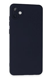 CepteToptan Samsung Galaxy A05 Kılıf Nano içi Kadife Silikon - Lacivert - DROPX8161-7328