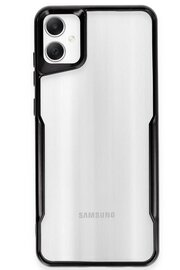 CepteToptan Samsung Galaxy A05 Kılıf Boyi Silikon Kapak - Siyah - DROPX2811-3802