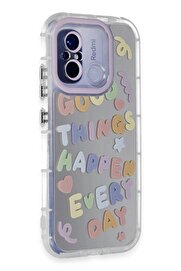 CepteToptan Xiaomi Redmi 12C Kılıf Reflexion Desenli Kapak - Desen 7 - DROPX1531-4932
