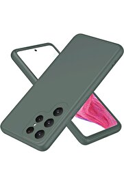 CepteToptan Samsung Galaxy S25 Ultra Kılıf First Silikon - Koyu Yeşil - DROPX5537-7320