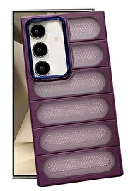 CepteToptan Samsung Galaxy S24 Plus Kılıf Airmax Silikon Kapak - Derin Mor - DROPX7100-8933