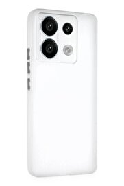 CepteToptan Xiaomi Redmi Note 13 Pro 5G Kılıf Silikon - Şeffaf - DROPX6639-2238