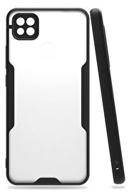 CepteToptan Xiaomi Redmi 9C Kılıf Platin Silikon - Siyah - DROPX9288-5860