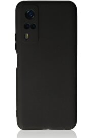 CepteToptan Vivo Y53S Kılıf First Silikon - Siyah - DROPX7118-4500