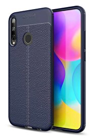 CepteToptan Huawei P40 Lite E Kılıf Auto Focus Kapak - Lacivert - DROPX4068-6354