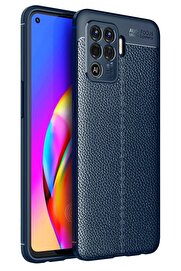 CepteToptan Oppo Reno 5 Lite Kılıf Auto Focus Kapak - Lacivert - DROPX2503-2515