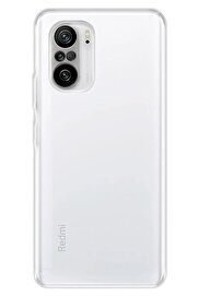CepteToptan Xiaomi Poco F3 Kılıf Lüx Şeffaf Silikon - DROPX6835-6256