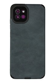 CepteToptan Samsung Galaxy A03 Kılıf Loop Deri Silikon - Lacivert - DROPX8552-6123