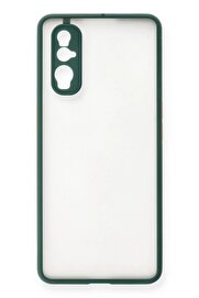 CepteToptan Oppo Find X2 Kılıf Montreal Silikon Kapak - Yeşil - DROPX6963-8732