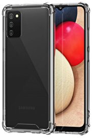 CepteToptan Samsung Galaxy A02S Kılıf Olex Tpu Silikon - DROPX3039-4001
