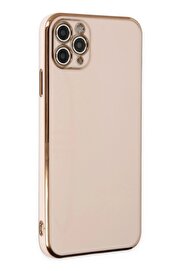 CepteToptan iPhone 11 Pro Max Kılıf Volet Silikon - Pembe - DROPX3654-4252