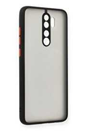 CepteToptan Xiaomi Redmi Note 8 Pro Kılıf Montreal Silikon Kapak - Siyah - DROPX6972-2252