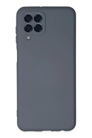 CepteToptan Samsung Galaxy M33 Kılıf Nano içi Kadife Silikon - Gri - DROPX4716-6322