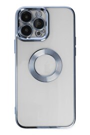 CepteToptan iPhone 14 Pro Kılıf Slot Silikon - Sierra Blue - DROPX7909-3854