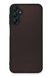 CepteToptan Samsung Galaxy A14 4G Kılıf Montreal Silikon Kapak - Yeşil - DROPX1950-2985
