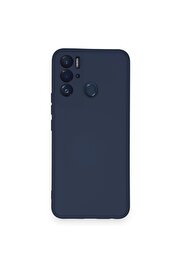 CepteToptan Tecno Pova Neo Kılıf Nano içi Kadife Silikon - Lacivert - DROPX3558-7862