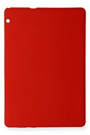 CepteToptan Huawei MediaPad T5 10 Kılıf Evo Tablet Silikon - Kırmızı - DROPX5702-4781