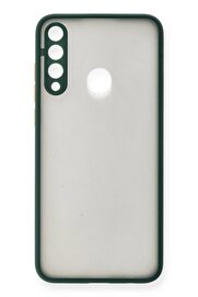 CepteToptan Huawei Y6P Kılıf Montreal Silikon Kapak - Yeşil - DROPX8497-4969